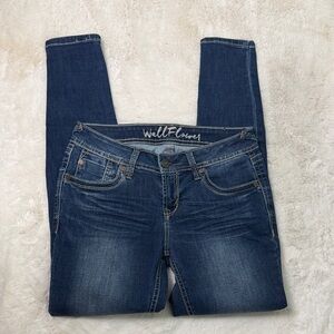 Wallflower Dark Blue Skinny Jeans 7
